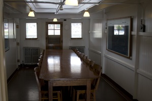 314-1257 Dubuque IA - Mississippi River Museum - Officers' Mess